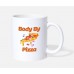 Body By Pizza Lovers Makers White Mugs